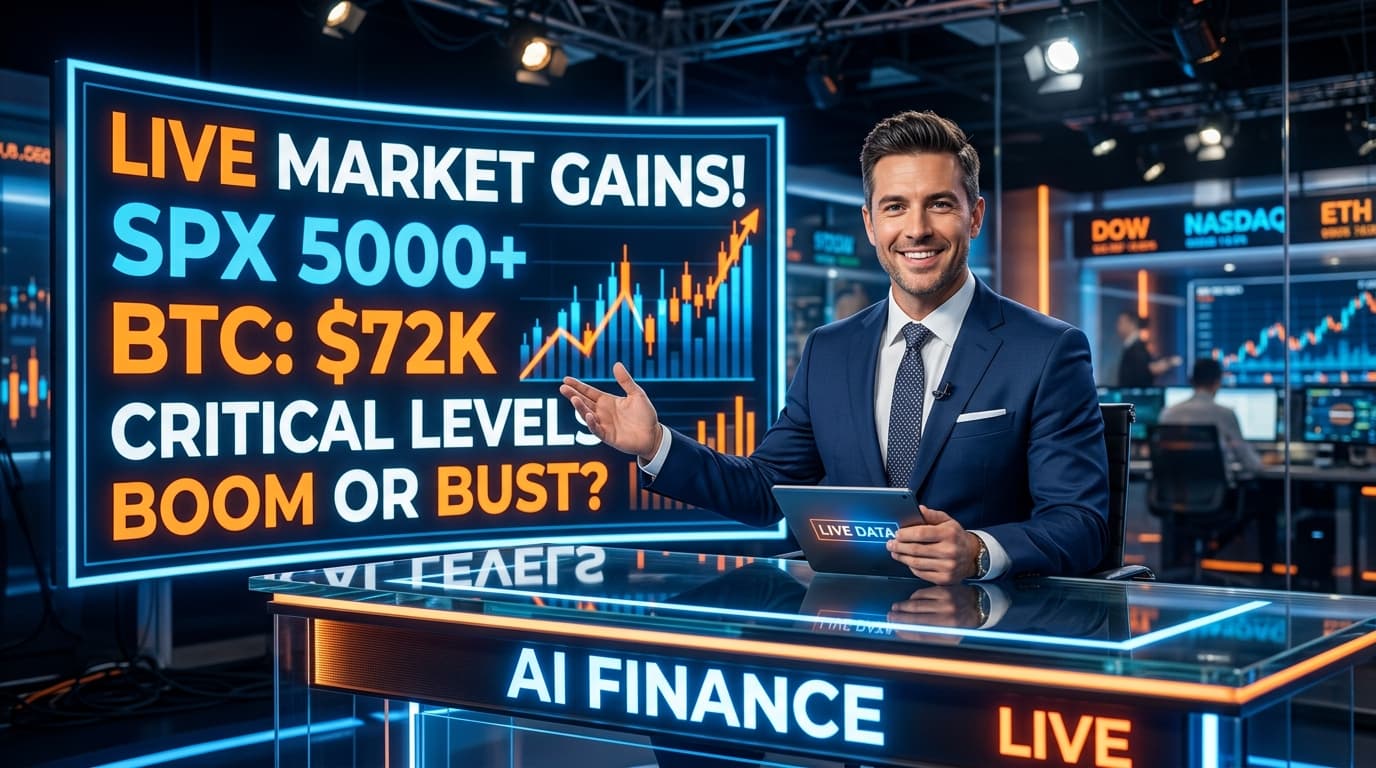 Live Market Gains: AI Anchor Financial Alert