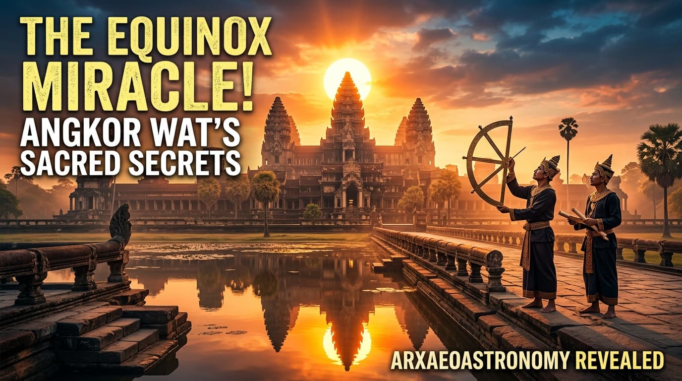 The Equinox Miracle: Angkor Wat’s Sacred Secrets