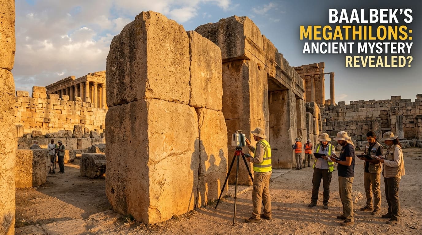 The 1,000-Ton Mystery: How Did Ancient Rome Move the Baalbek Trilithon?