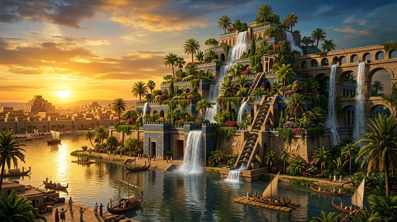 The Hanging Gardens of Babylon: Engineering Paradise