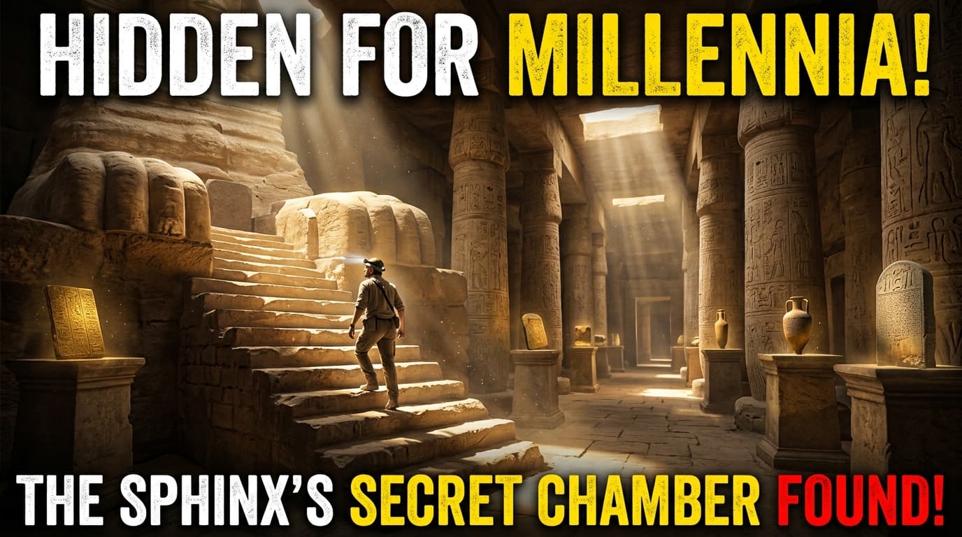 Hidden for Millennia: The Great Sphinx Secret Chamber Found