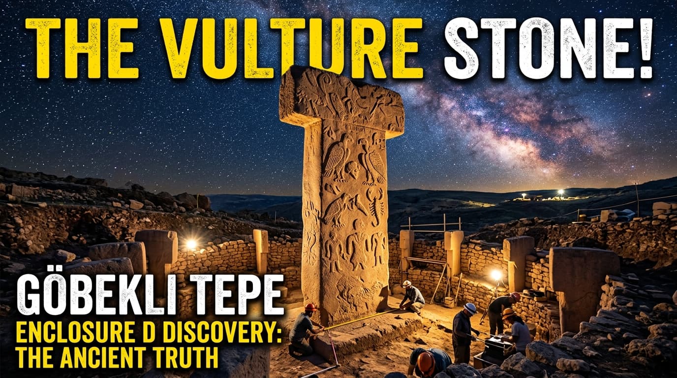 The Vulture Stone: Göbekli Tepe Enclosure D Cosmic Truth
