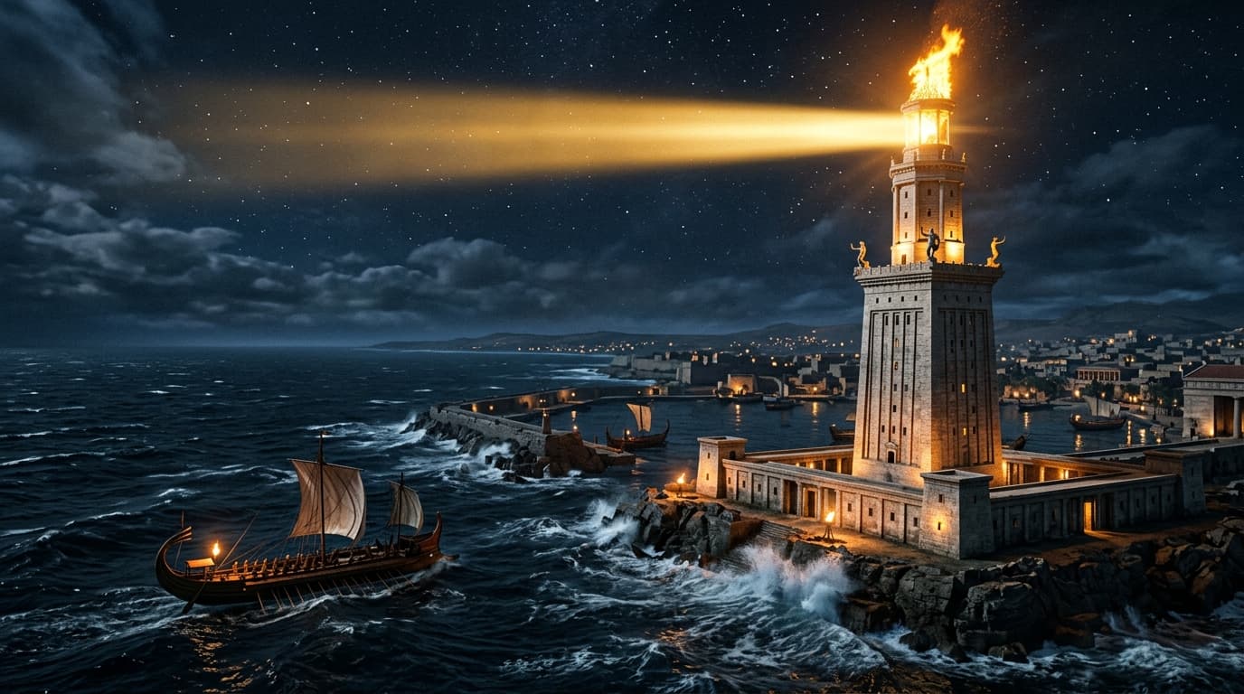 The Pharos of Alexandria: Beacon of the Ancient World