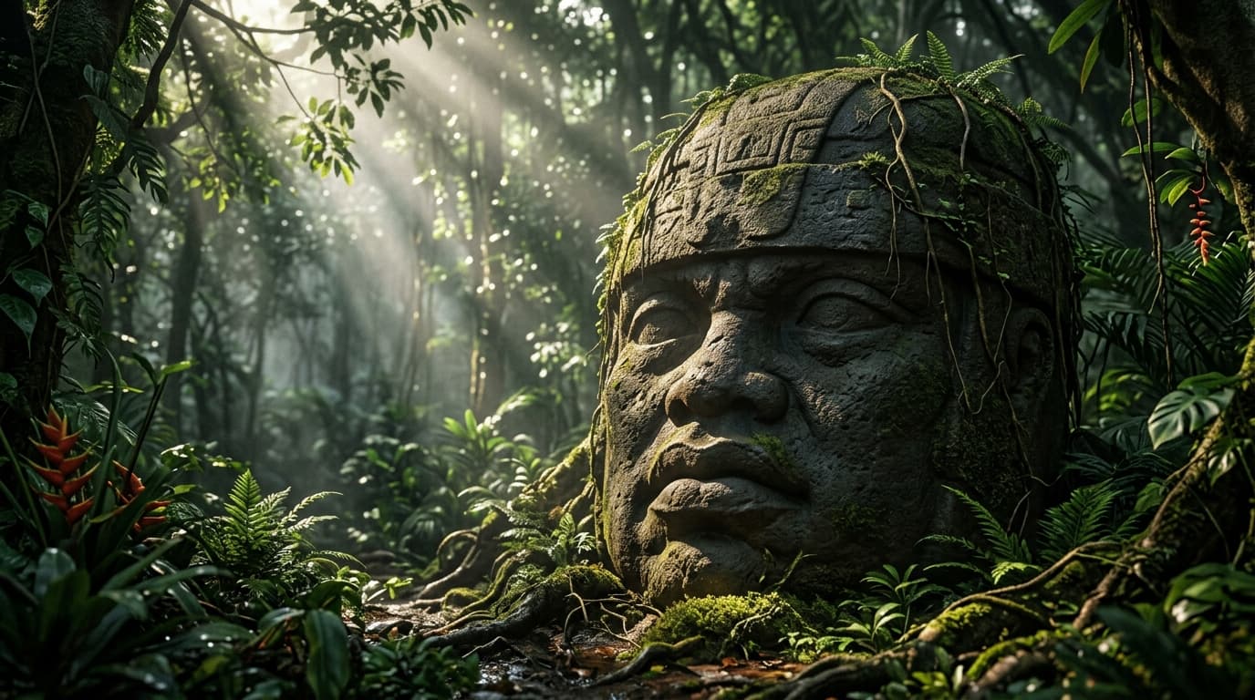 The 25-Ton Basalt Giants: Who Carved the Olmec Heads?