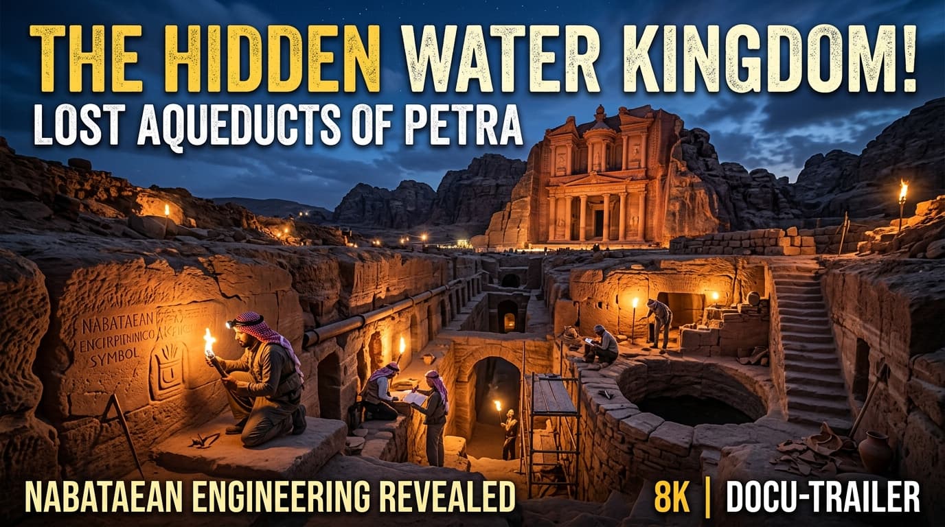 The Hidden Water Kingdom: Lost Aqueducts of Petra