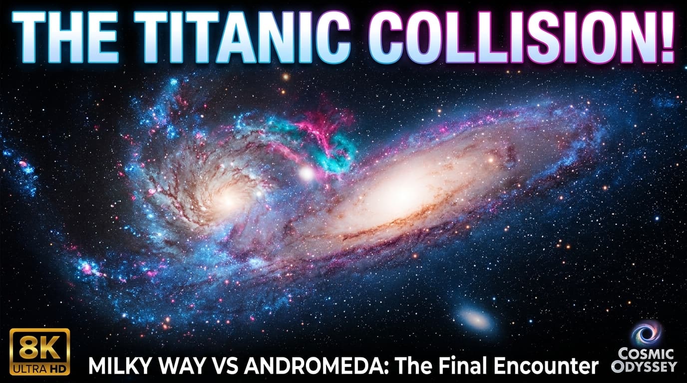 The Final Encounter: Milky Way vs Andromeda Collision