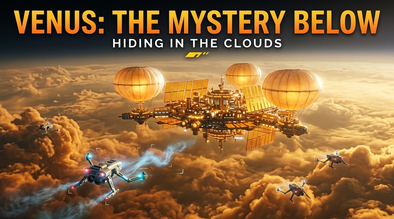 Venus: The Mystery Below Hiding in the Clouds