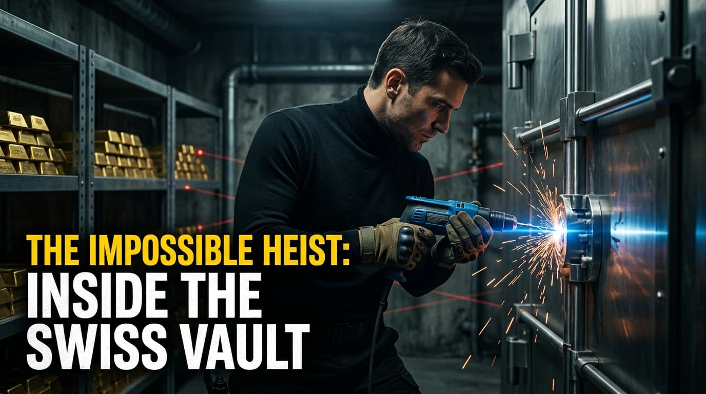 Inside the Swiss Vault: Laser-Drilling the Unbreachable Lock