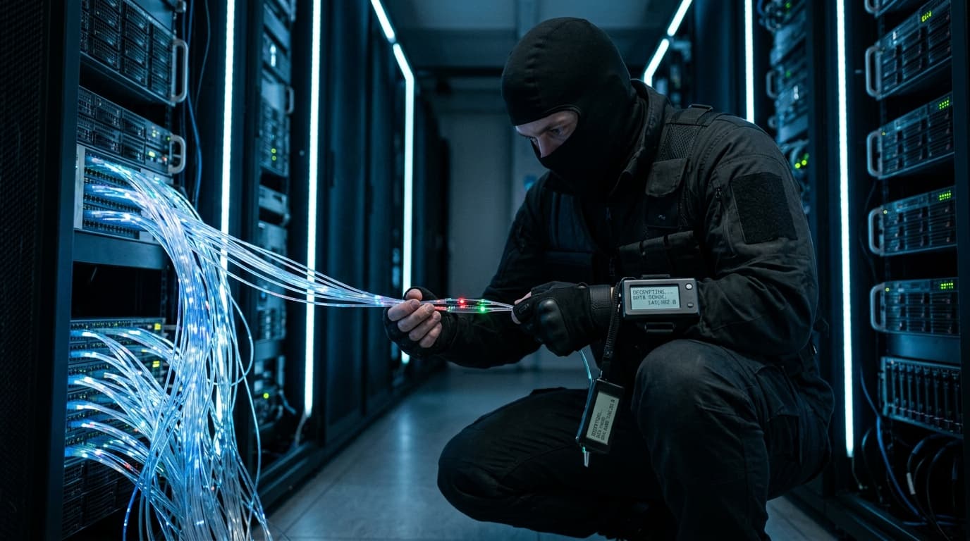 The Backbone Wiretap: Covert Data Center Fiber Splicing