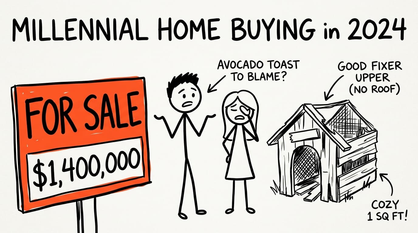 Millennial Home Buying in 2024 (Cozy 1 Sq Ft!)