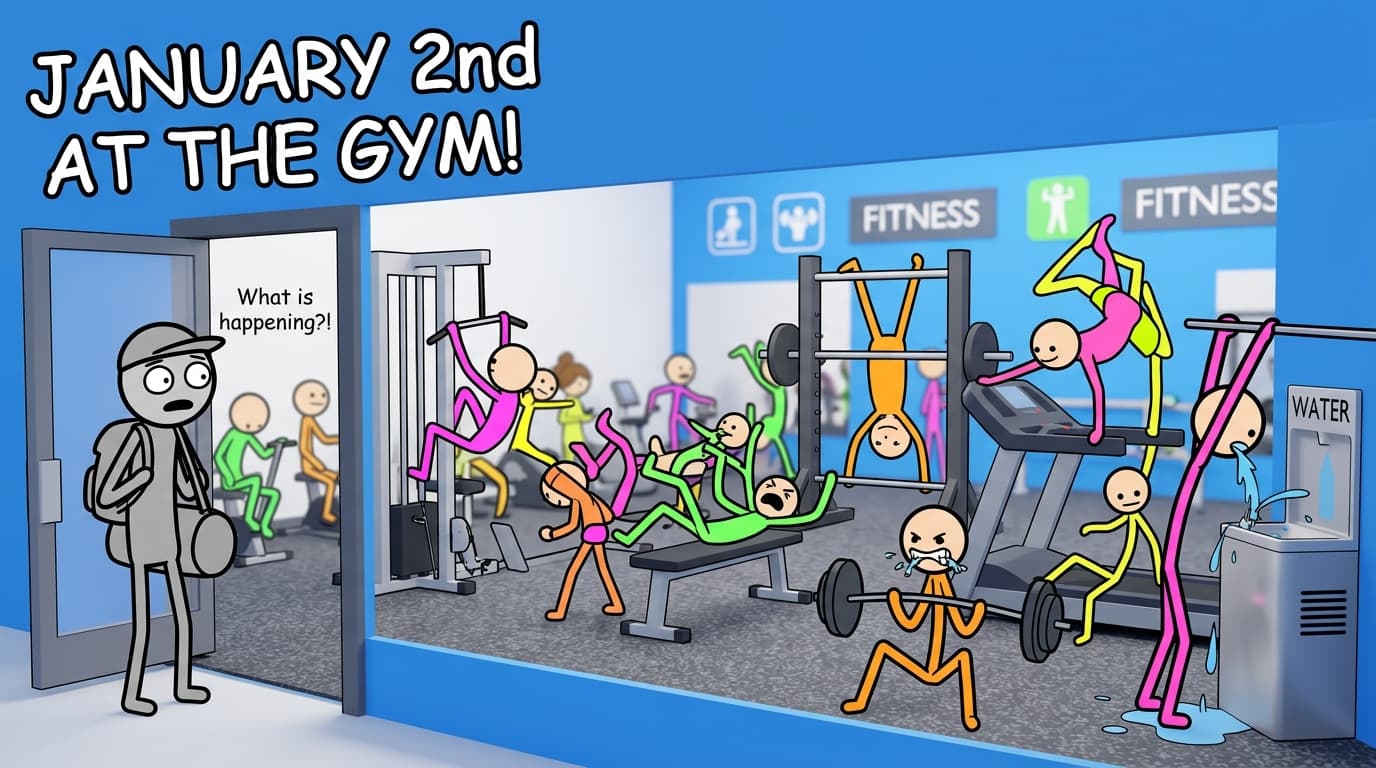 January 2nd at the Gym: What On Earth Is Happening?!