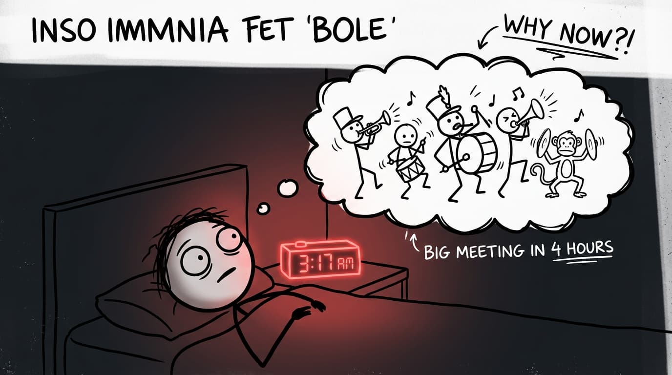 Why Your Brain Wakes Up At 3:17 AM