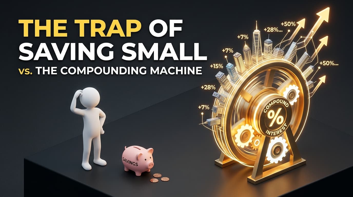 The Trap of Saving Small vs. The Compounding Machine
