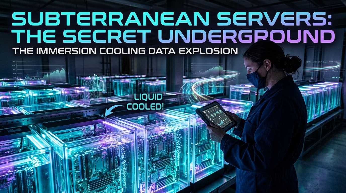 Liquid-Cooled Deep Web: Inside the Subterranean Immersion Supercomputers