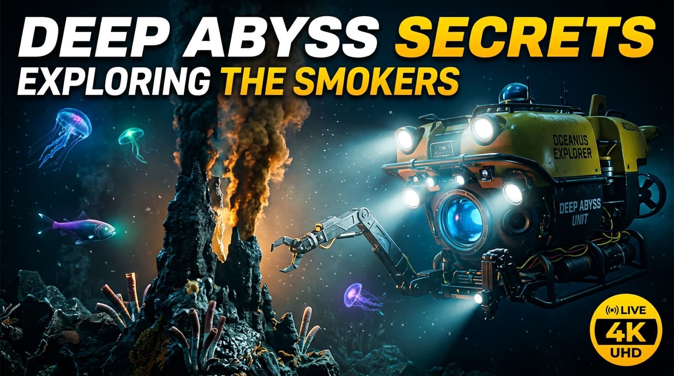 Deep Abyss Secrets: Exploring The Black Smokers
