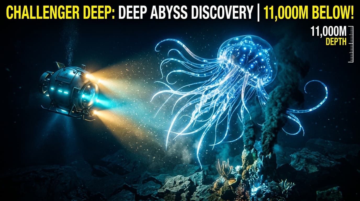 Challenger Deep: Discovery 11,000M Below!