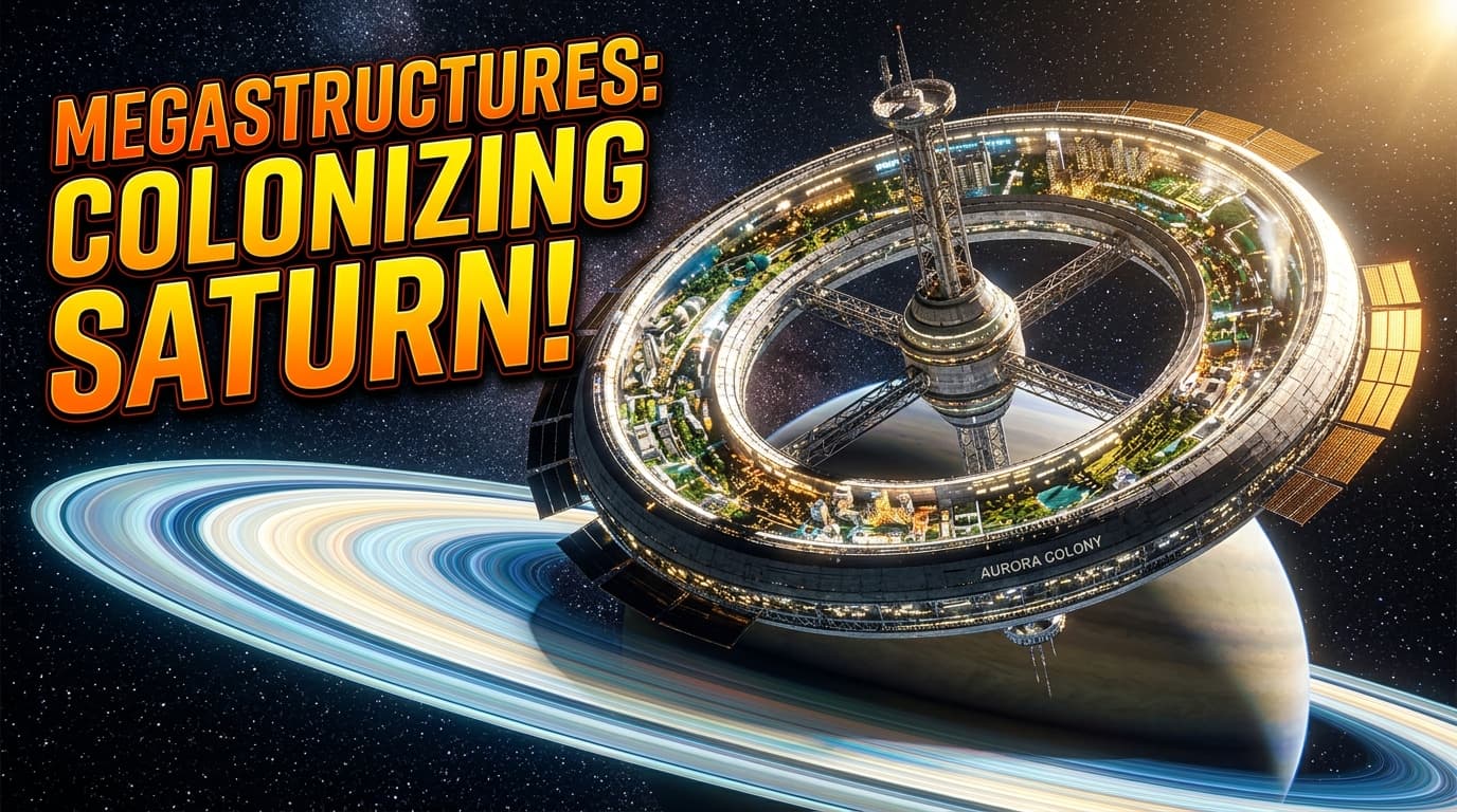 Megastructures: Colonizing Saturn!