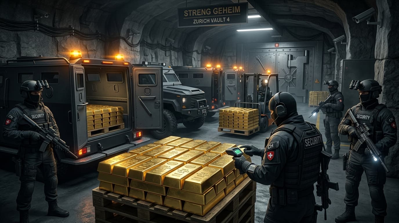 Streng Geheim: Zurich Vault 4 Midnight Gold Repatriation Convoy
