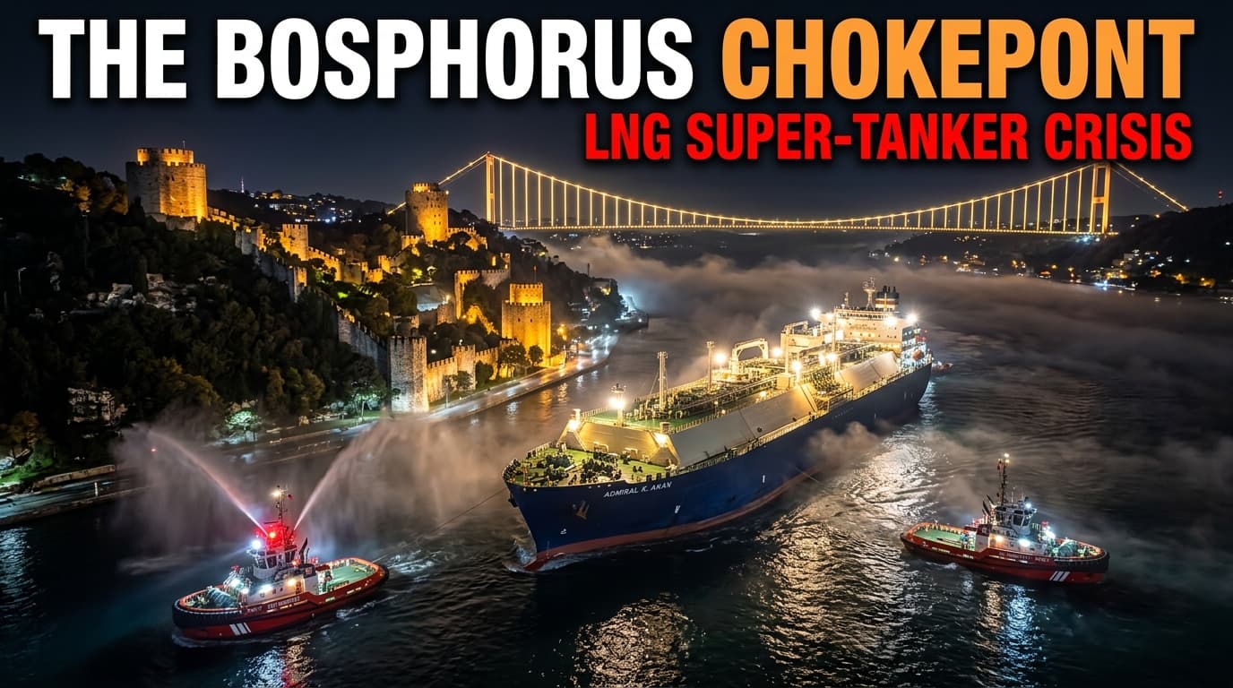 The Bosphorus Chokepoint: Squeezing a Super-Tanker Through Istanbul