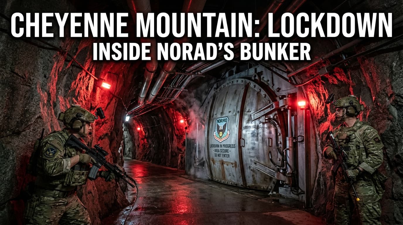 Cheyenne Mountain Lockdown: Inside NORAD’s Nuclear Granite Bunker