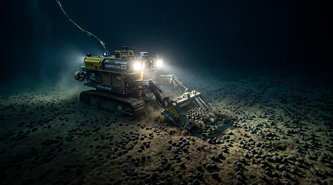 The Clarion-Clipperton Zone: Mining 4,000 Meters Below the Pacific