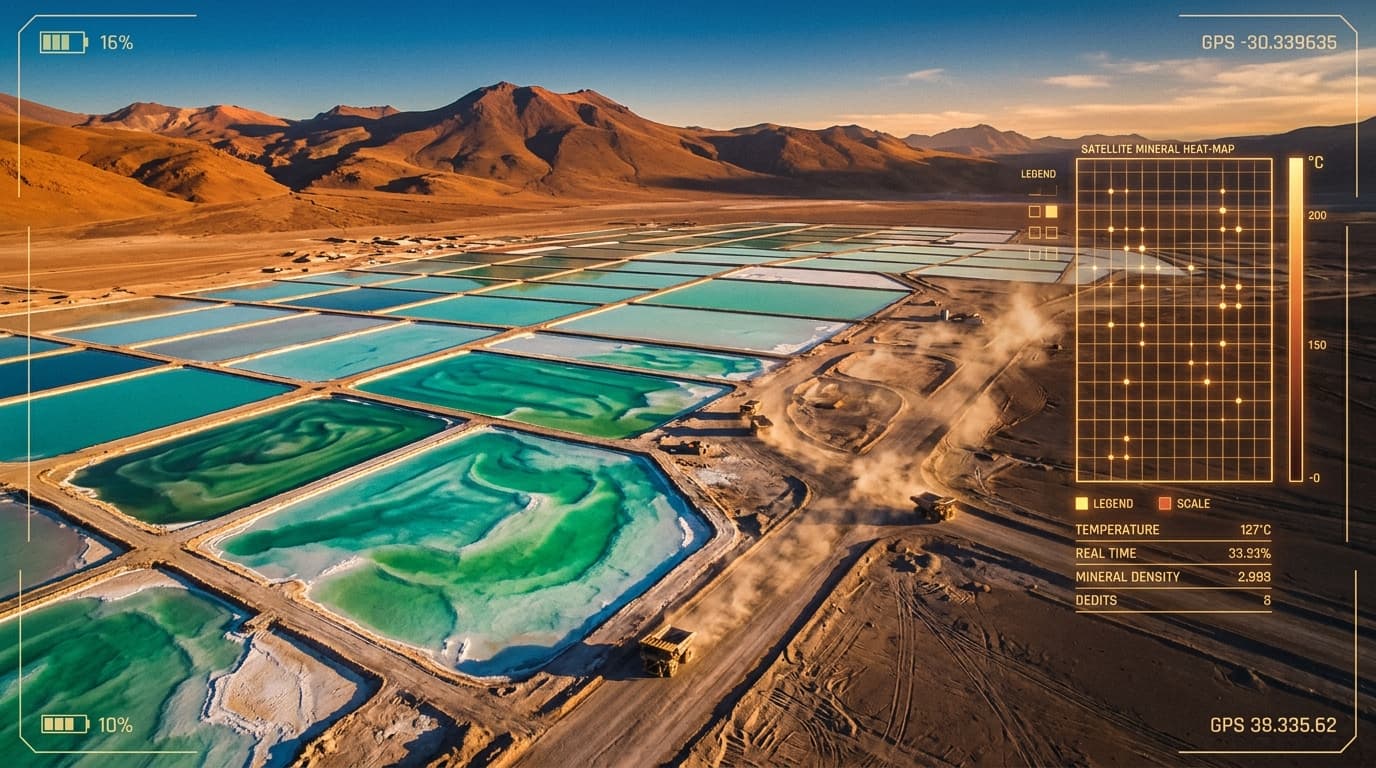 White Gold War: Inside the Atacama Lithium Evaporation Pools