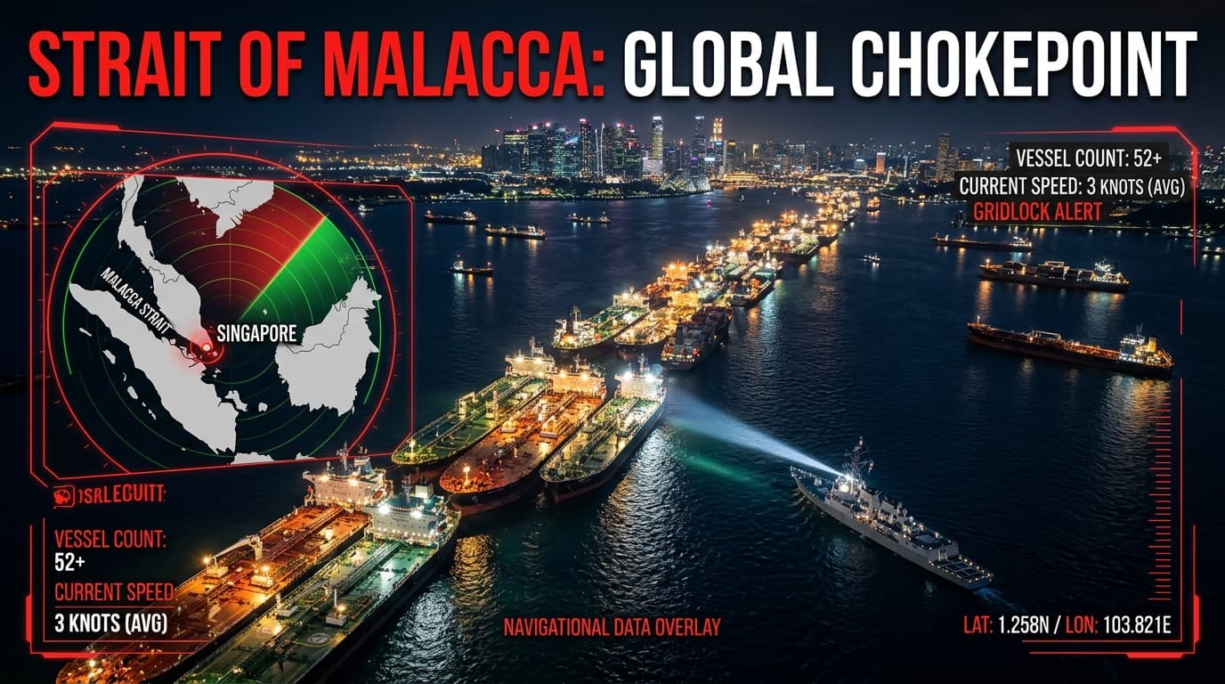 The Malacca Dilemma: How 50 Tankers Blocked Global Trade