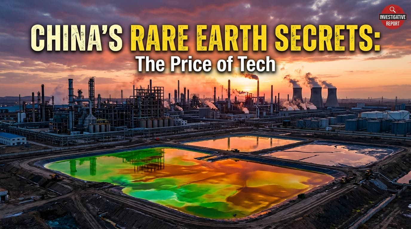 Rare Earth Secrets: The Toxic Monopoly Behind Every iPhone & EV