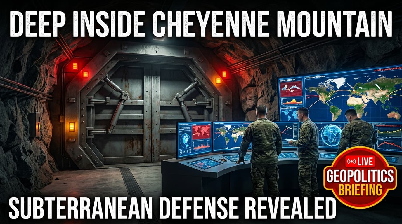 Deep Inside Cheyenne Mountain: Subterranean Defense Revealed