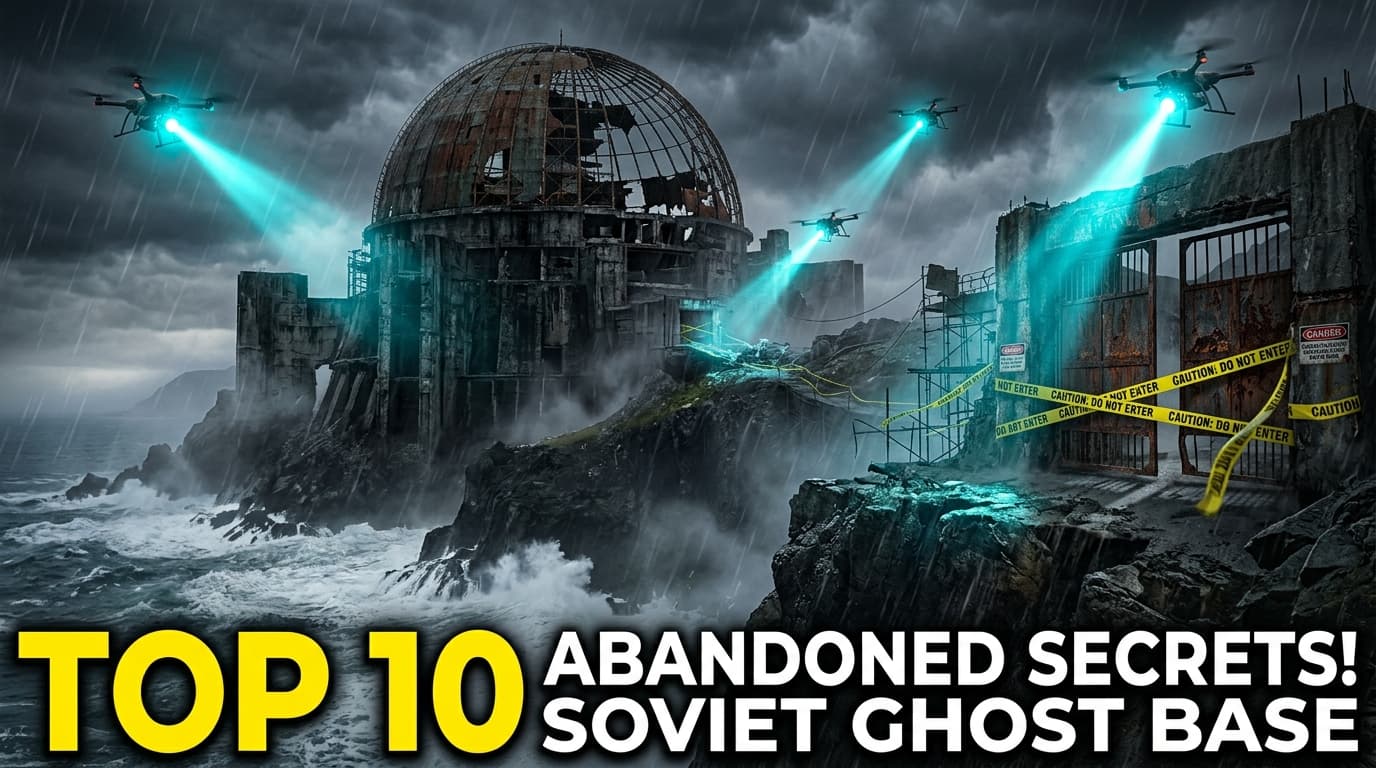 Top 10 Abandoned Secrets! Soviet Ghost Base