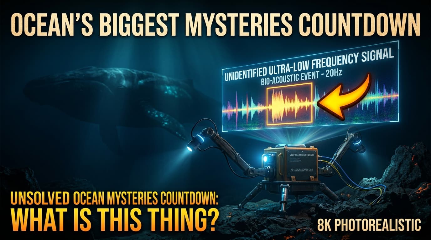 Ocean’s Biggest Mysteries: The 20Hz Abyss Signal