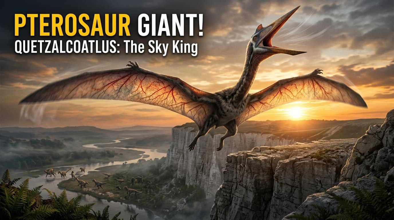 Quetzalcoatlus: The Giraffe-Sized Terror That Ruled the Skies