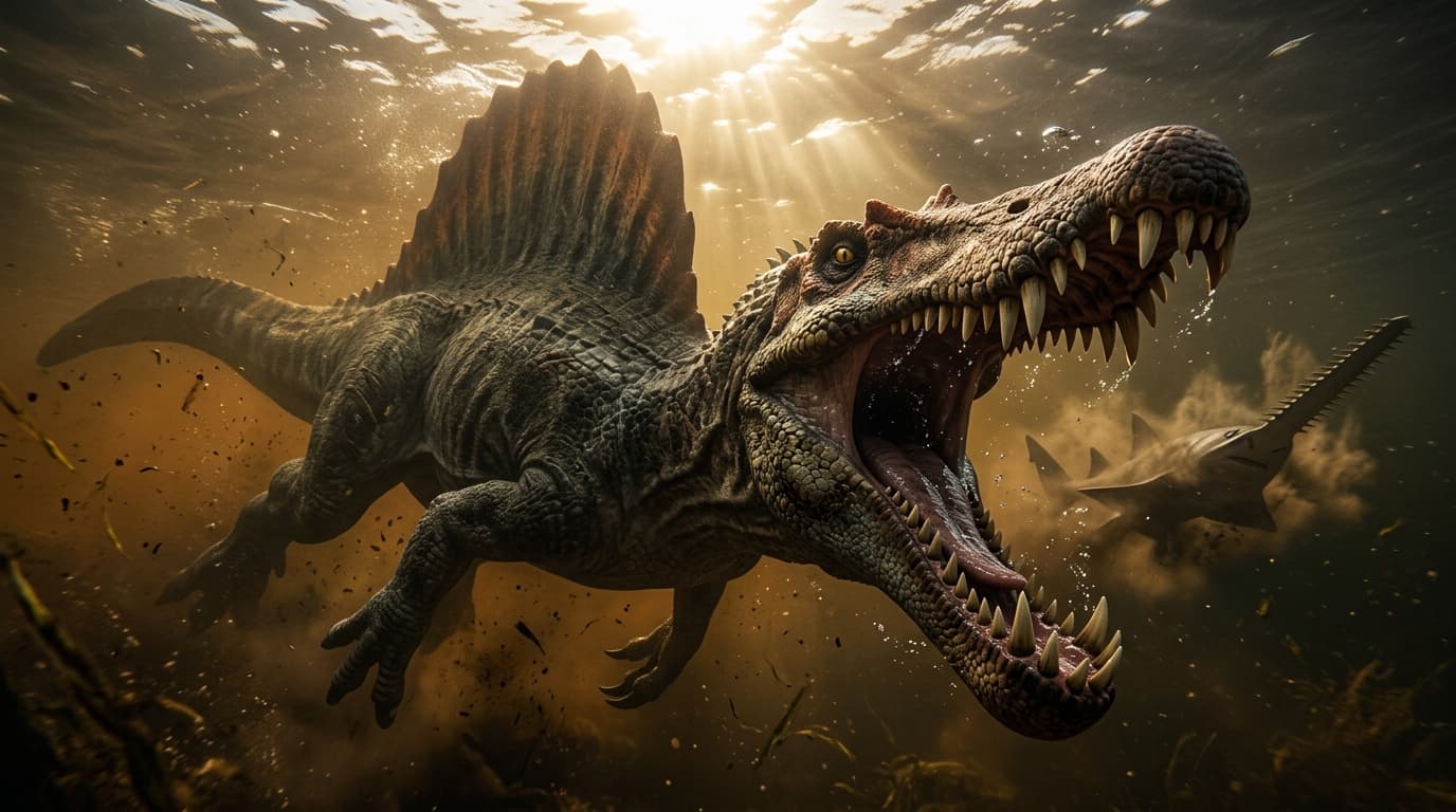 Spinosaurus: The 15-Meter River Monster of the Cretaceous
