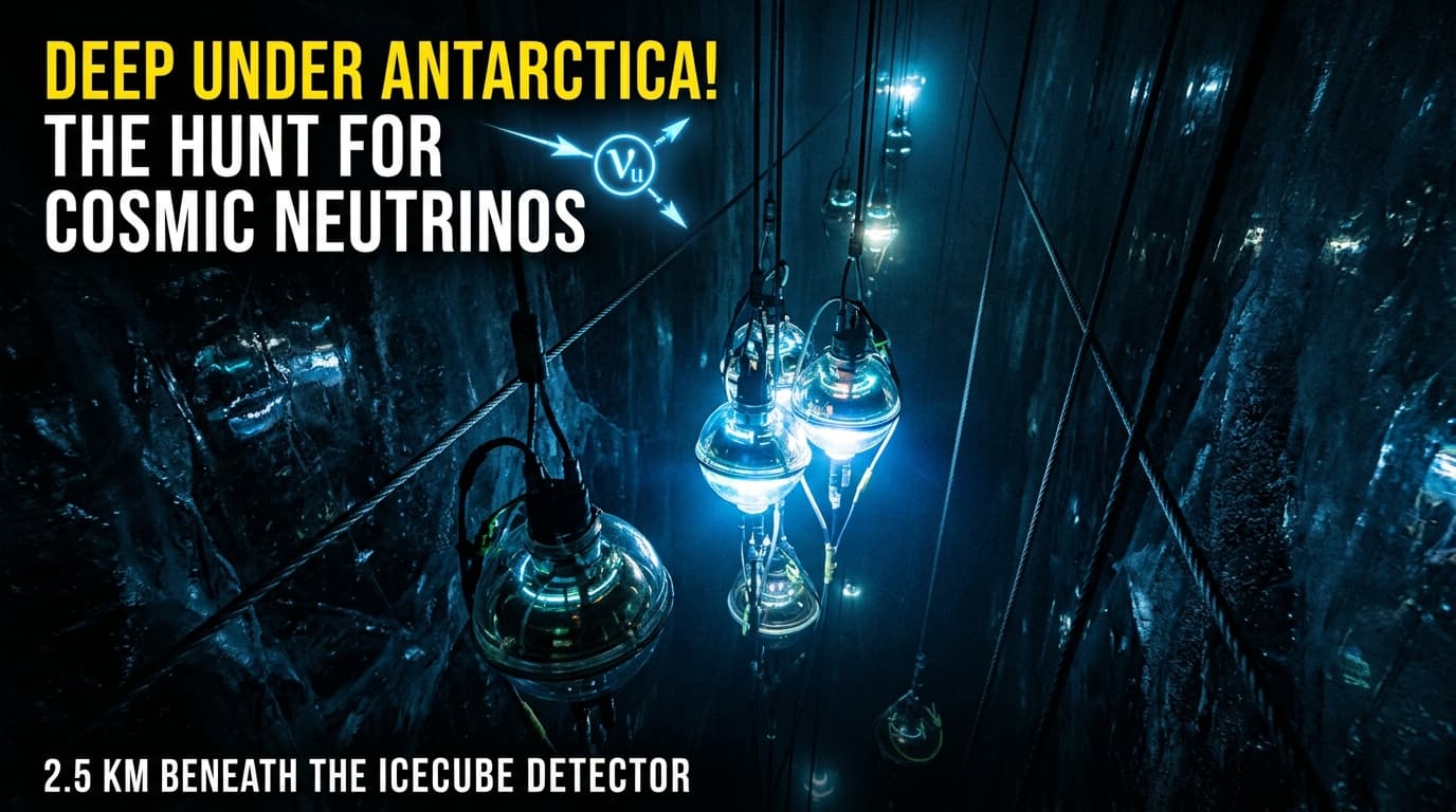 Deep Under Antarctica: The 2.5 KM Hunt for Cosmic Neutrinos