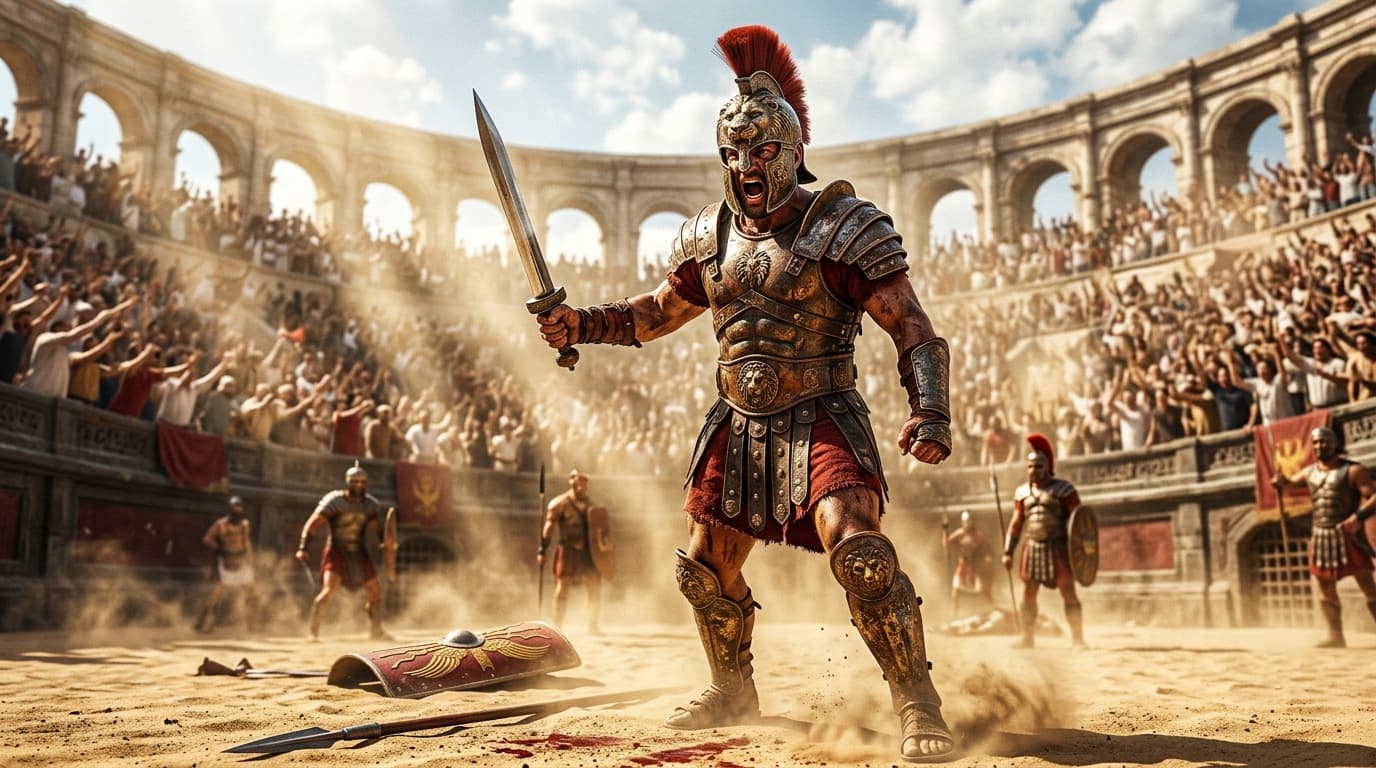 Colosseum Fury: The Emperor’s Last Champion