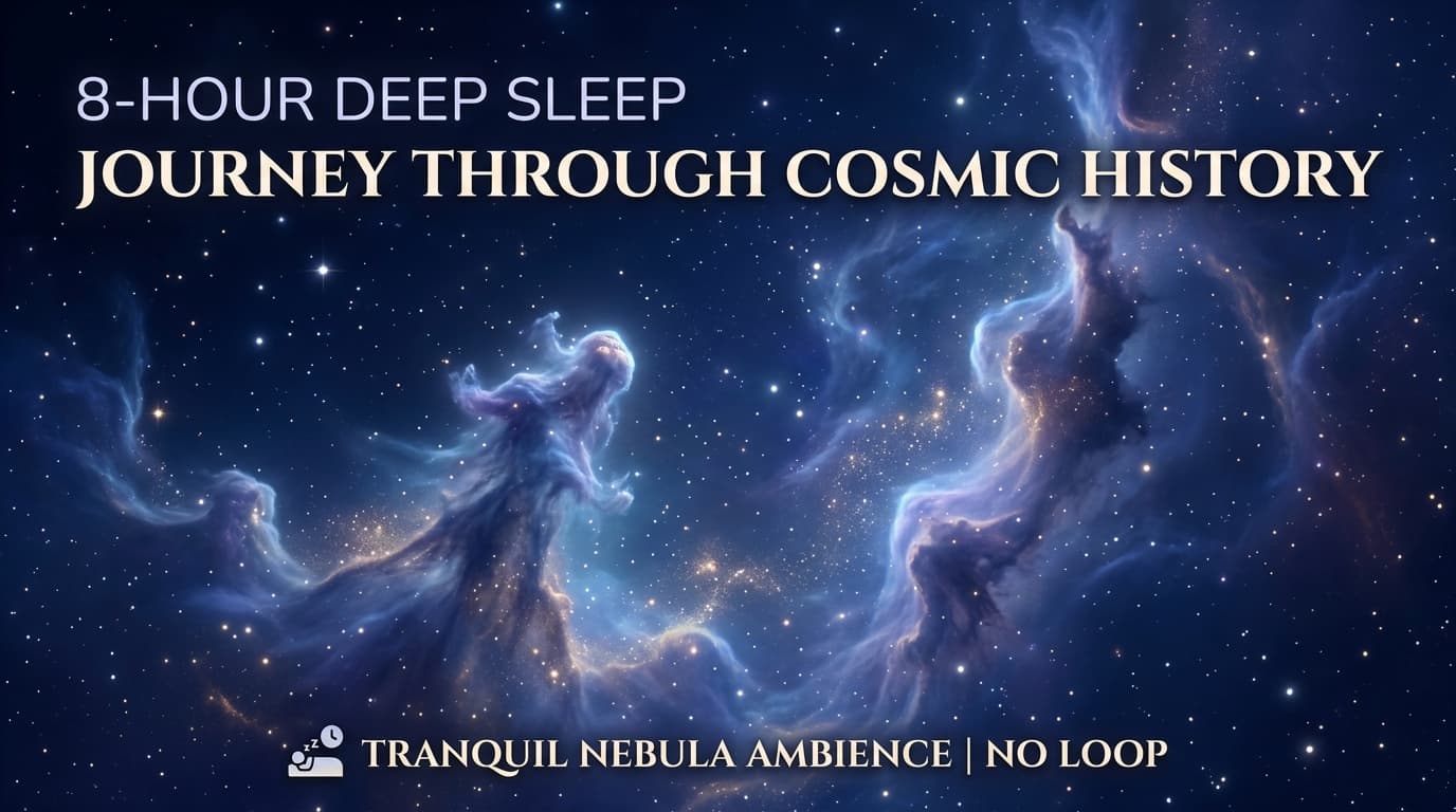 8-Hour Deep Sleep: Journey Through Cosmic History