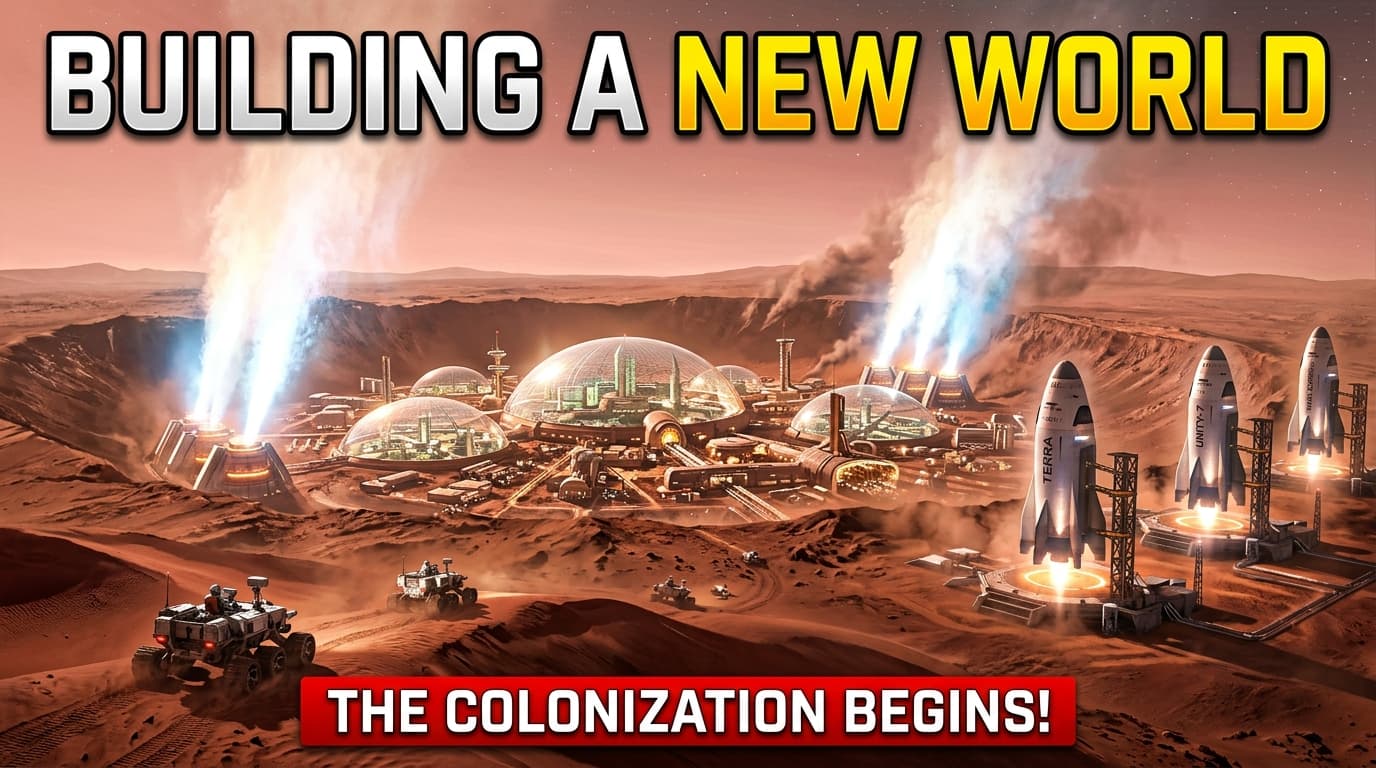 Mars 2088: The Red Planet Megacity