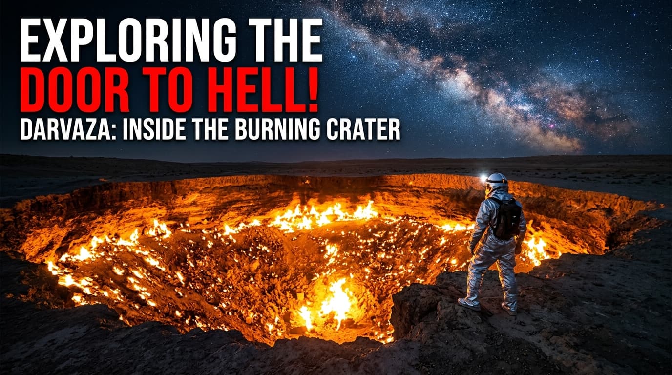 Inside the Door to Hell: 50 Years of Fire at Darvaza Crater