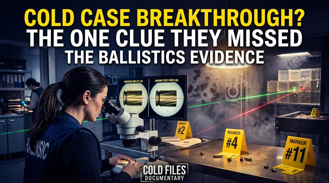 The Missing Bullet: Ballistics Laser Breakthrough