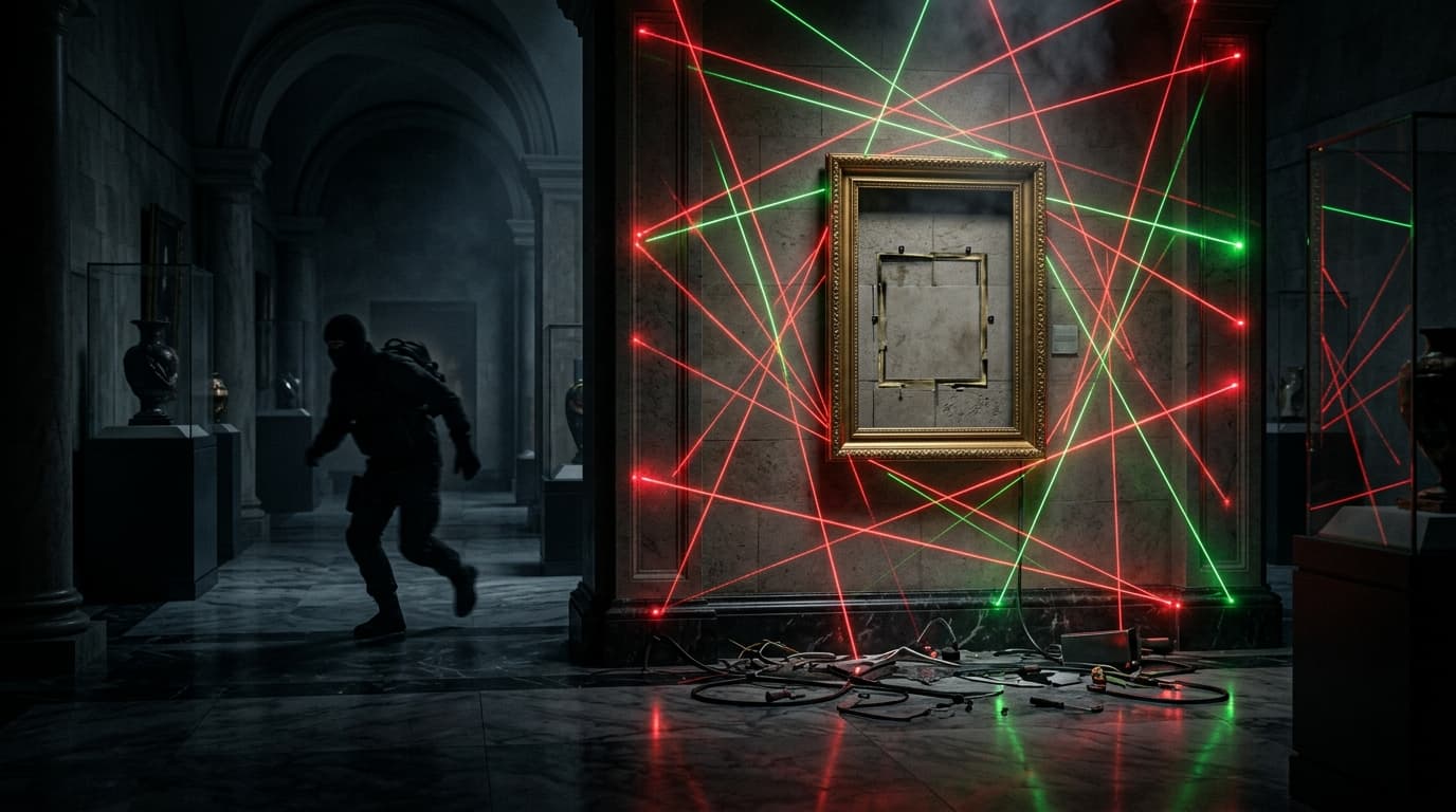 The Museum Infiltration: Laser Grid Breached